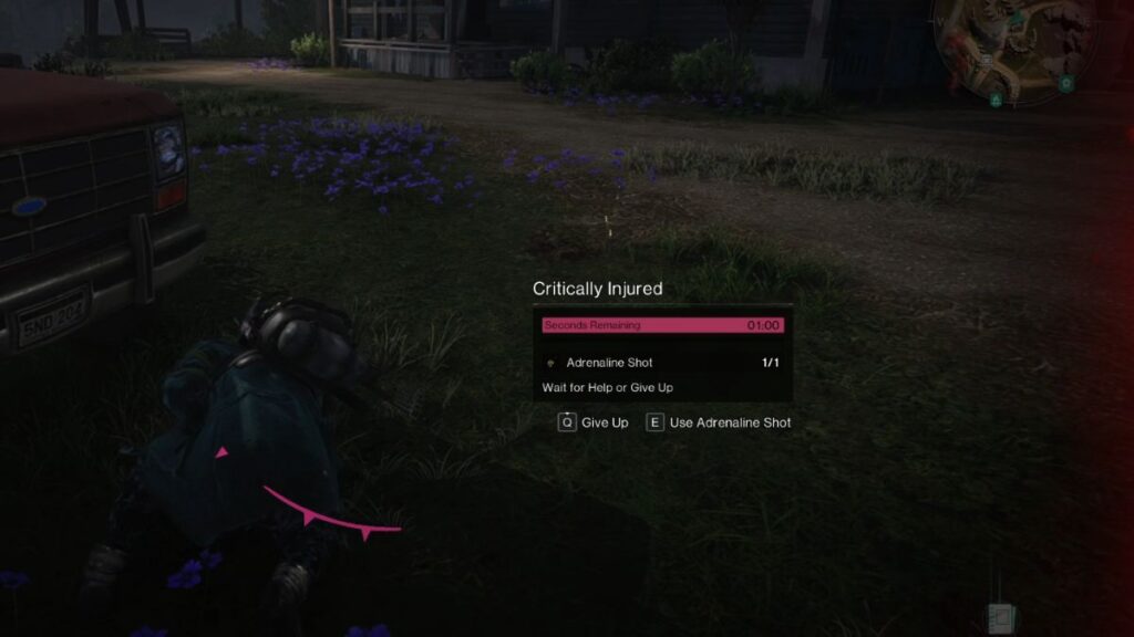 A Player is critically injured in Once Human after experiencing a lag spike during PvP. 